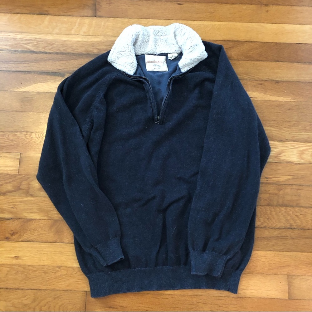 Weatherproof Vintage 3/4 Zip Sweater Large